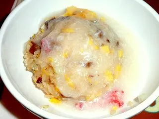 蟹あんかけチャーハン（ヴォルケイニア・レストラン）