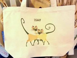 マイ・ディズニー・トート シャム猫のサイとアム（コズミック・エンカウンター）