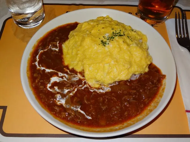 オムライス＆ハッシュドビーフ（センターストリート・コーヒーハウス）