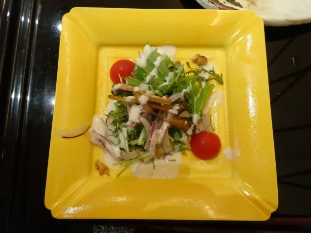 “ディズニー・ハロウィーン”鉄板焼ランチ サラダ（花 Hana）