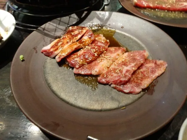 食べ放題皿（焼肉トラジ）