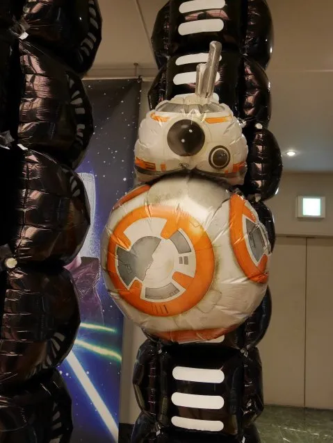 スターウォーズ フォースの覚醒 BB-8バルーン（シネマイクスピアリ）