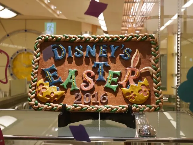 DISNEY'S EASTER 2016 パン飾り（アンバサダーホテル）