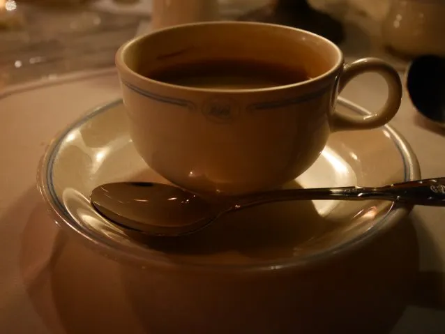 ホットコーヒー（ブルーバイユー・レストラン）