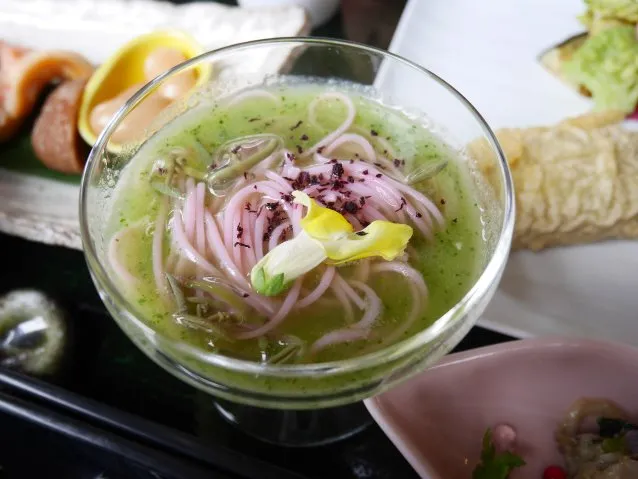 梅の素麺（レストラン櫻）