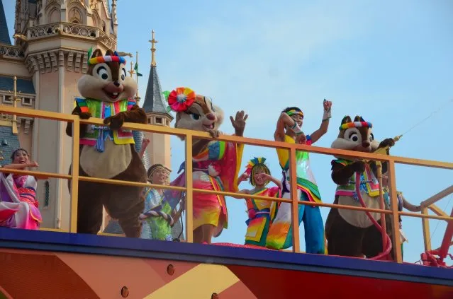 チップ、クラリス、デール（彩涼華舞）