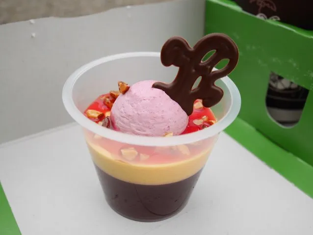 オレンジムース＆カシスゼリー（スウィートハート・カフェ）