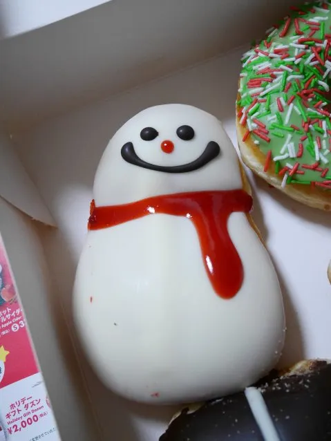 スノーマンチョコレート（クリスピー・クリーム・ドーナツ）