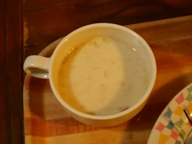 野菜とベーコンのクリームスープ（グランマ・サラのキッチン）