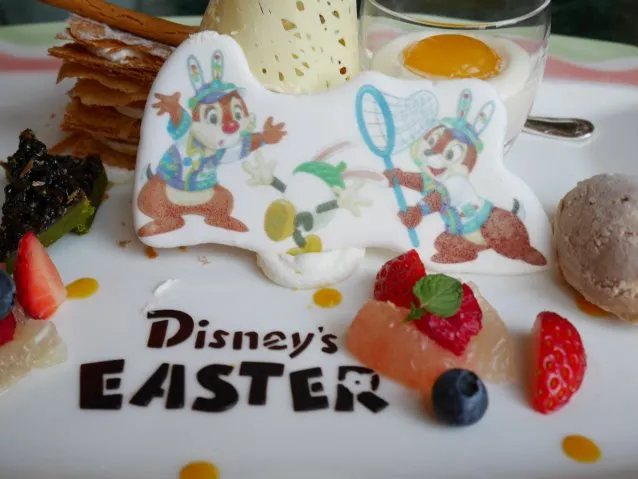 “ディズニー・イースター”デザートメドレー チップとデールとうさたま（ドリーマーズ・ラウンジ）