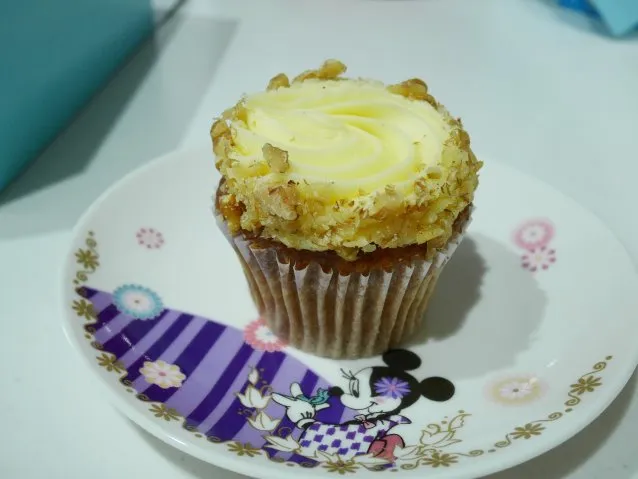 キャロットのカップケーキ（ローラズカップケーキ）