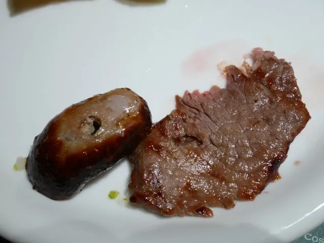 ソーセージとビーフ(RIO GRANDE GRILL)