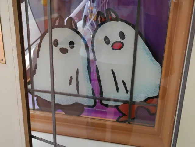 ワールドバザールのチップとデールのお化け仮装イラスト（ディズニーハロウィーン 2017）