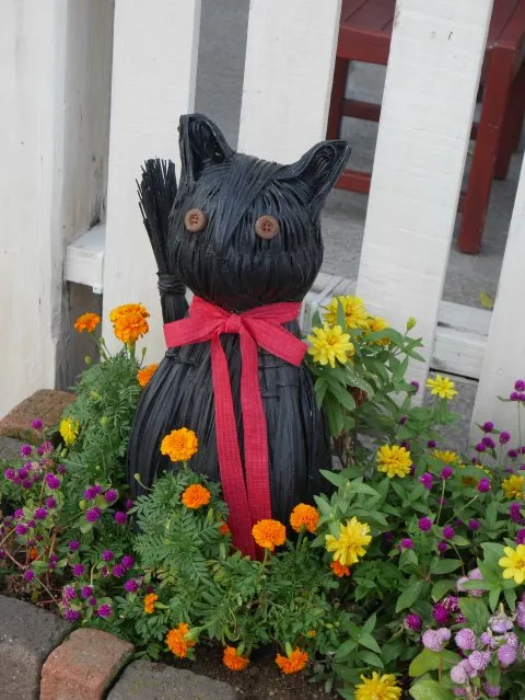 黒猫の飾り（ケープコッド）