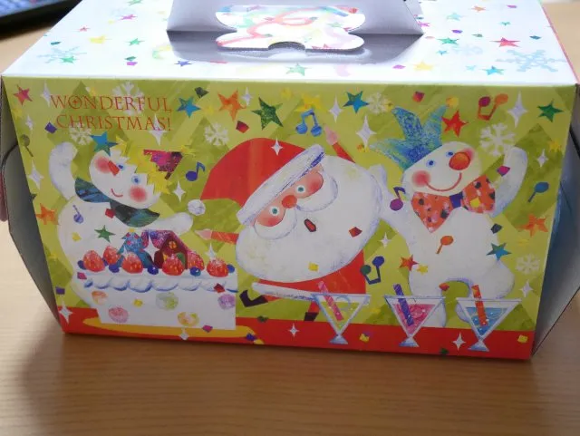 クリスマスケーキ 箱（フォレッティ・ジェルッタ）