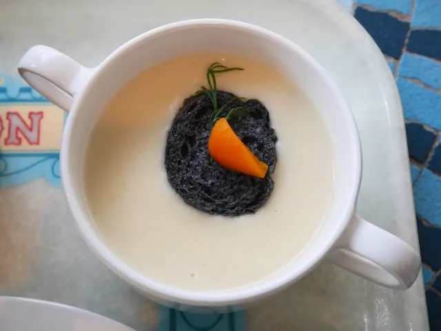 ポテトクリームスープ（プラザパビリオン・レストラン）