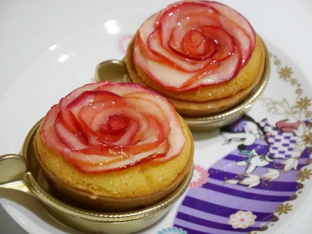 タルト（apple & roses）