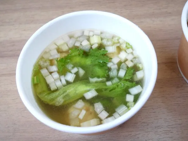 エビケイジャン風スープ（サンド de スープ）