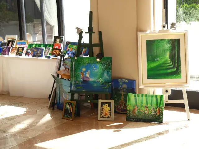 動物のいる絵画（ホテルオークラ東京ベイ）