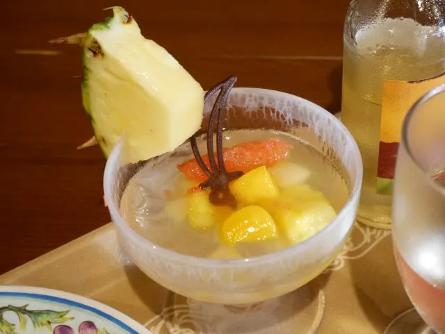 フルーツ＆レモンゼリー（カフェ・ポルトフィーノ）