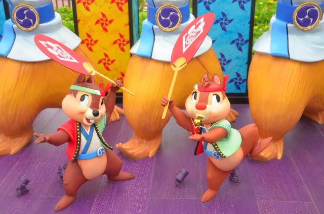 内輪チップとデール（ディズニー夏祭り 2018）