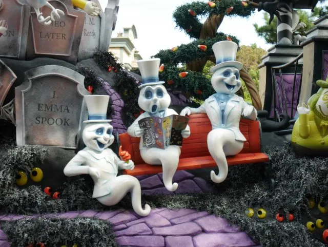 ベンチのゴースト（ディズニー・ハロウィーン 2018）
