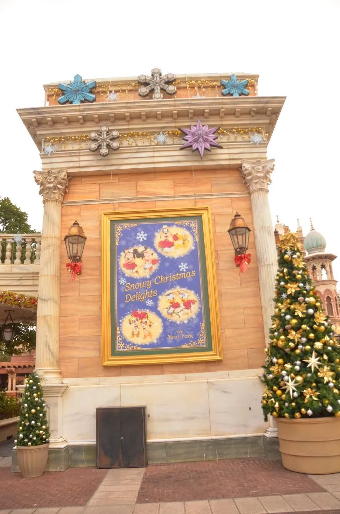 ウォータフロントパーク壁ポスター（ディズニー・クリスマス 2018）