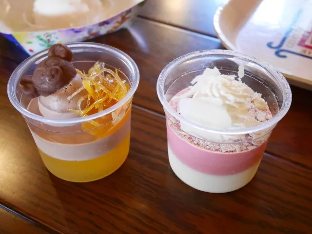 ミルクチョコムース＆シトラス･パッションフルーツゼリーとラズベリー＆ホワイトチョコムース（ケープコッド・クックオフ）