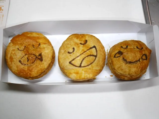 2月のセイボリーパイとスイーツパイ（Pie face）