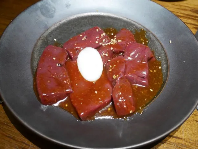 上レバー（焼肉トラジ）