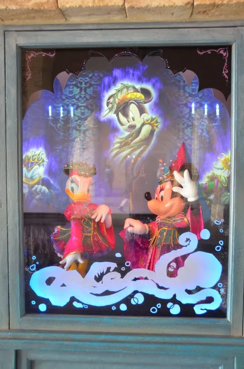 デイジーとミニーのディスプレイ（ディズニー・ハロウィーン 2019）