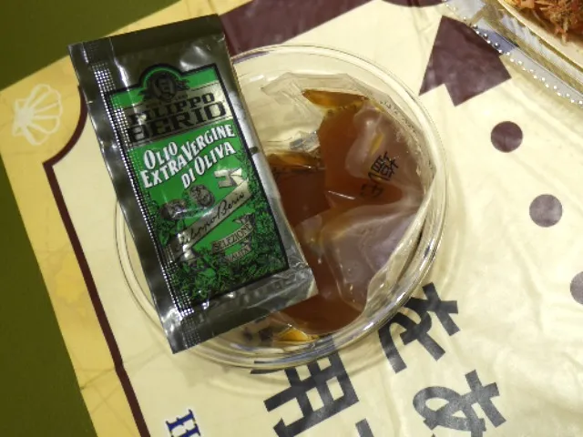 オリーブオイルと塩レモンぽん酢（築地銀だこ）