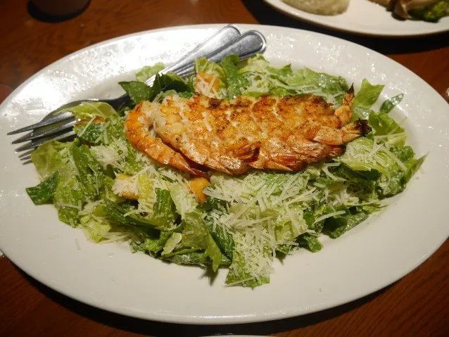 グリル・シュリンプ・シーザーサラダ(OUTBACK STEAKHOUSE)