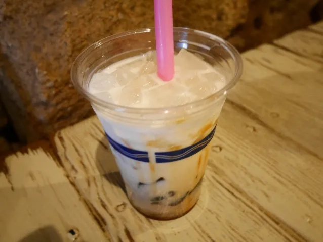 キャラメルミルクカクテル（コーヒーゼリー入り）(ユカタン・ベースキャンプ・グリル)