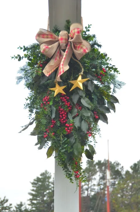ケープコッドのクリスマスリース（ディズニー・クリスマス 2019）