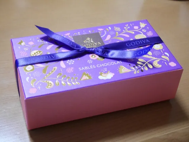 サブレショコラ 箱（ゴディバ）