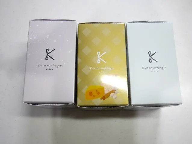 パンダバウムとバウム＆チーズケーキ 箱（カタヌキヤ）
