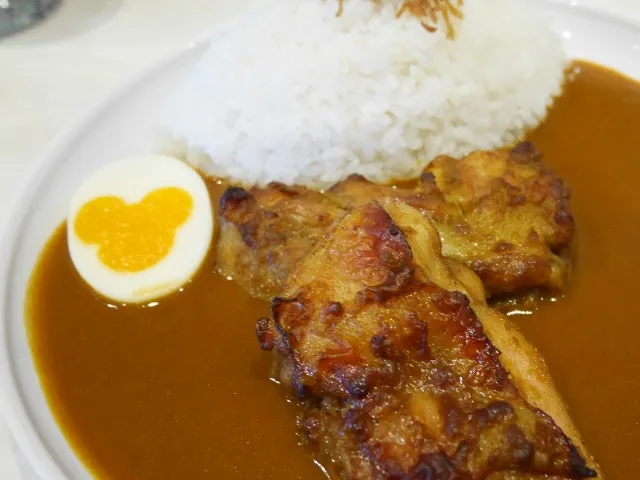 チキンカレーライス アップ（センターストリート・コーヒーハウス）
