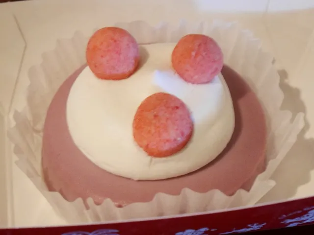 ブルーベリーチーズケーキ アップ（カフェ・ポルトフィーノ）