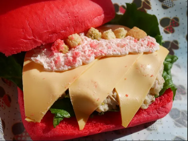 ツナとポテトサラダのサンドウィッチ 中身（スウィートハート・カフェ）