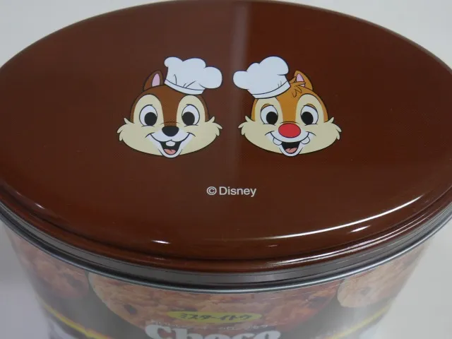 チップ＆デール クッキー Chocochip Cookie 上蓋（ディズニーストア）