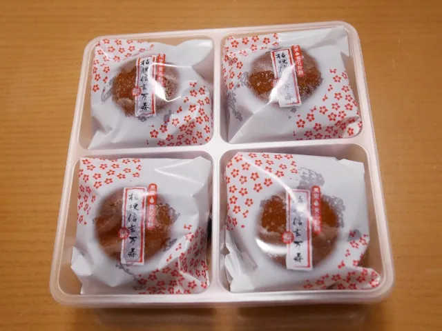 桔梗信玄餅万寿 箱中身(桔梗屋)