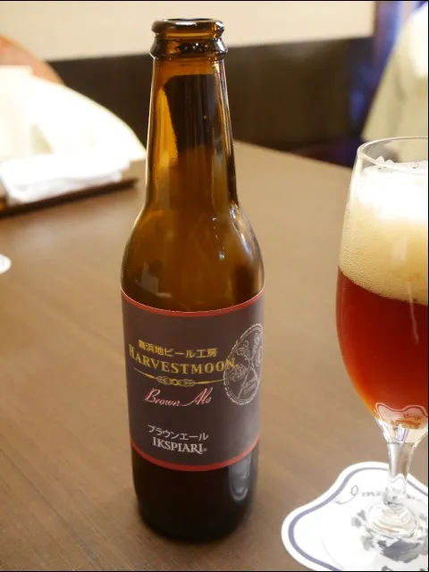 舞浜地ビール（ブラウンエール）（すき焼 人形町 今半）