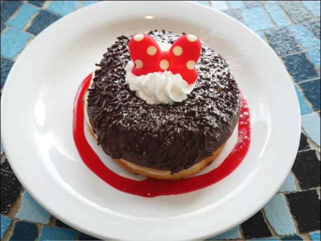 チョコレートデニッシュドーナツ（プラザパビリオン・レストラン）