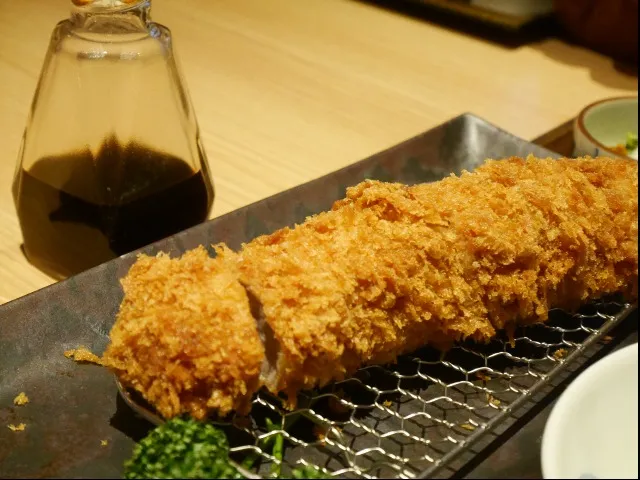 丸太ひれかつ御飯 かつ皿（とんかつ 和幸）