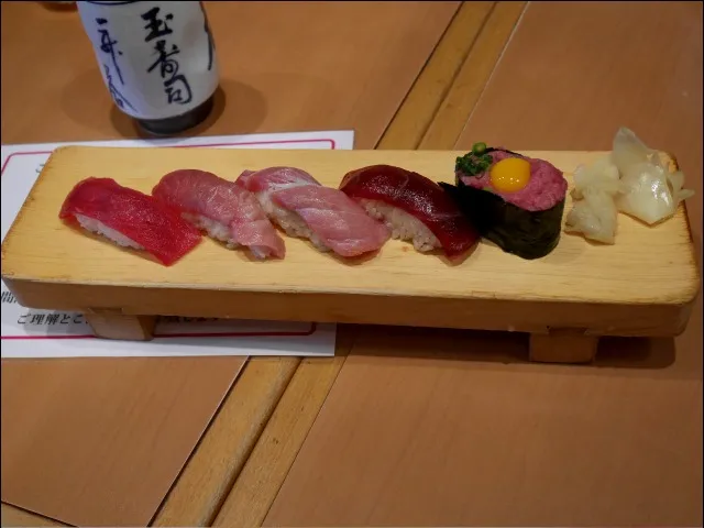 5貫にぎり（築地玉寿司）