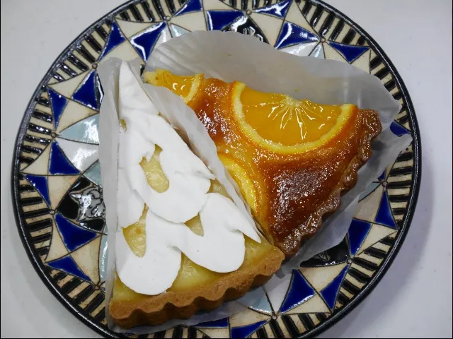 焼タルト シトロンとバレンシア(Tarte Week)