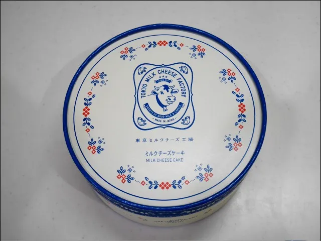 ミルクチーズケーキ 箱(東京ミルクチーズ工場)