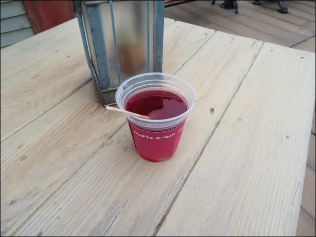 ホットロゼワイン(ストロベリー&ピーチ)(バーナクル・ビルズ)