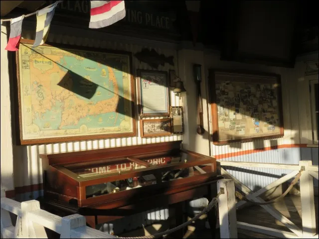 地図のある部屋（ヴィレッジ・グリーティングプレイス）